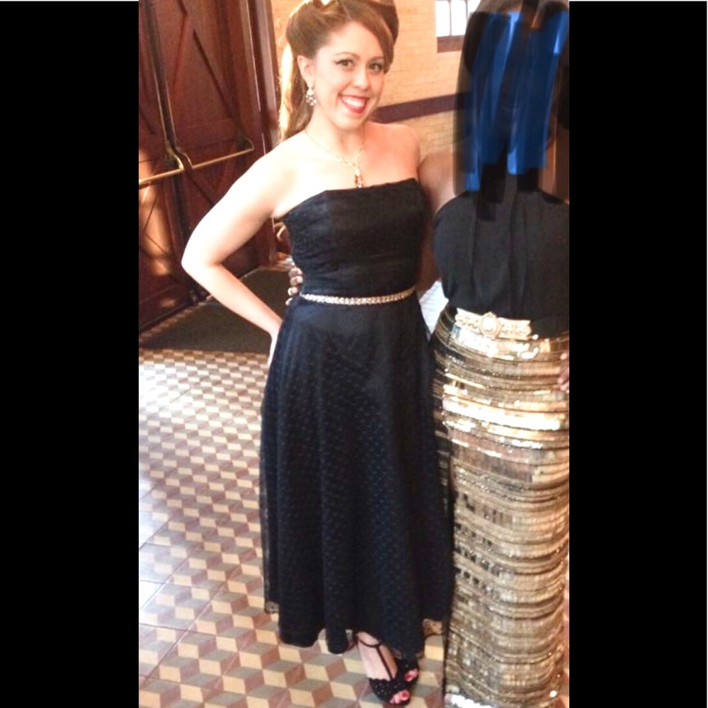 Scott McClintock Tea Length Gown